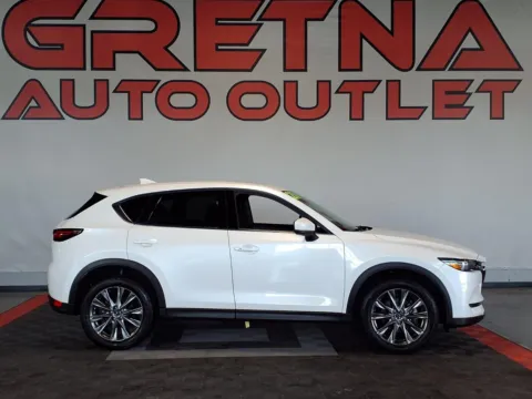 White 2021 Mazda CX-5 Signature for sale in Gretna, NE