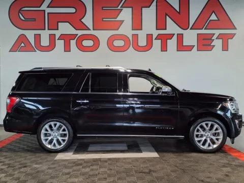 Black 2018 Ford Expedition MAX Platinum for sale in Gretna, NE