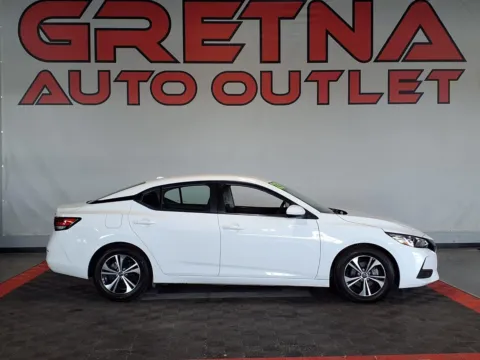 White 2023 Nissan Sentra SV for sale in Gretna, NE