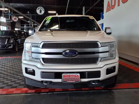 Photos of 2018 Ford F-150 Platinum for sale in Gretna, NE at Gretna Auto Outlet