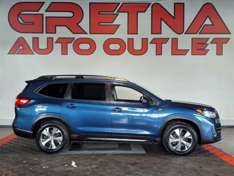 Blue 2021 Subaru Ascent Premium 8-Passenger for sale in Gretna, NE