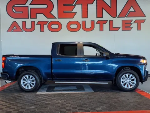 Blue 2020 Chevrolet Silverado 1500 Custom for sale in Gretna, NE