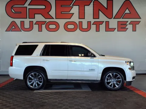 White 2015 Chevrolet Tahoe LTZ for sale in Gretna, NE