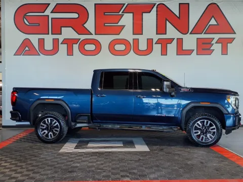 Blue 2022 GMC Sierra 2500HD AT4 for sale in Gretna, NE