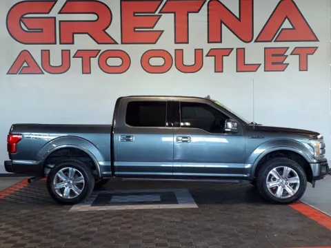 Gray 2019 Ford F-150 Platinum for sale in Gretna, NE
