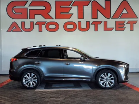 Gray 2021 Mazda CX-9 Signature for sale in Gretna, NE