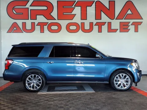 Blue 2018 Ford Expedition MAX Limited for sale in Gretna, NE