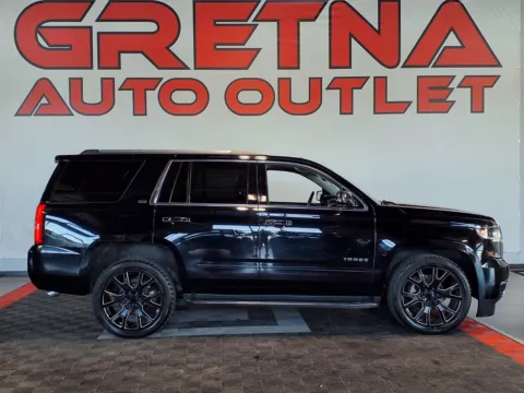 Black 2016 Chevrolet Tahoe LTZ for sale in Gretna, NE