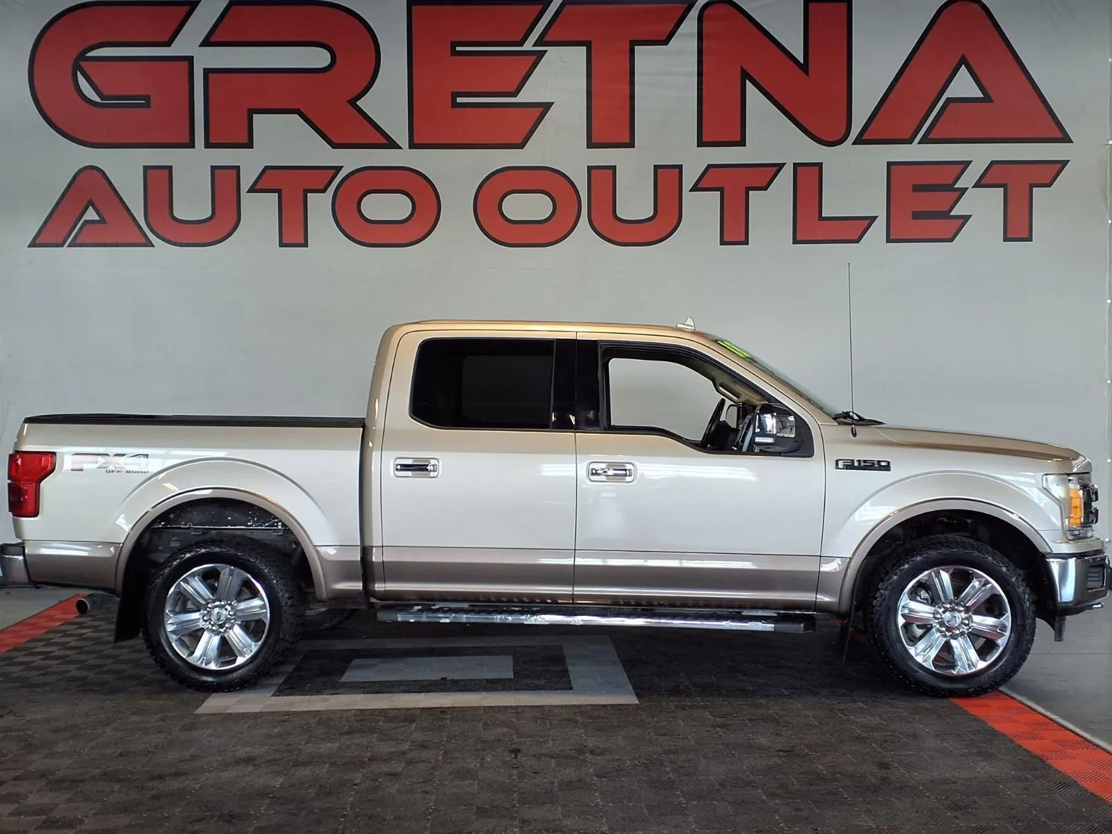 Beige 2018 Ford F-150 Lariat for sale in Gretna, NE