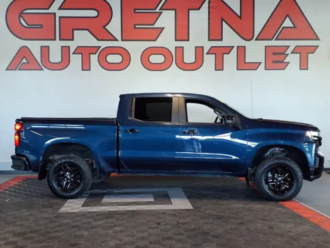 Blue 2020 Chevrolet Silverado 1500 LT Trail Boss for sale in Gretna, NE
