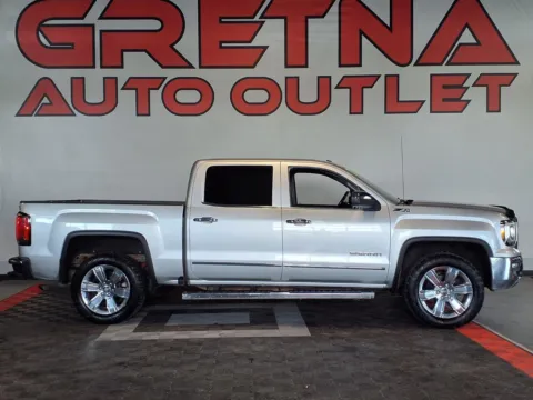Silver 2017 GMC Sierra 1500 SLT for sale in Gretna, NE