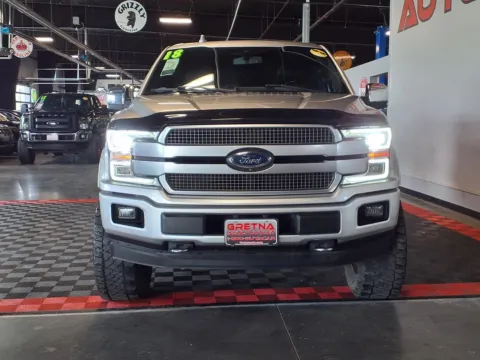 Photos of 2018 Ford F-150 Platinum for sale in Gretna, NE at Gretna Auto Outlet