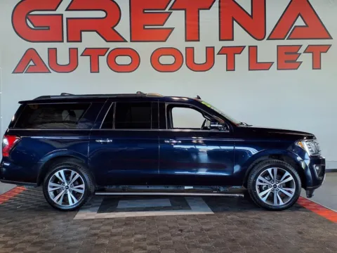 Blue 2021 Ford Expedition MAX Limited for sale in Gretna, NE