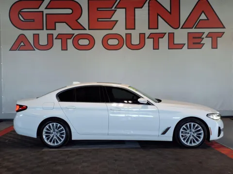 White 2021 BMW 5 Series 530i xDrive for sale in Gretna, NE