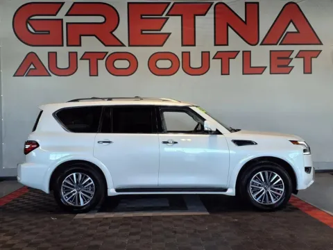 White 2023 Nissan Armada SL for sale in Gretna, NE