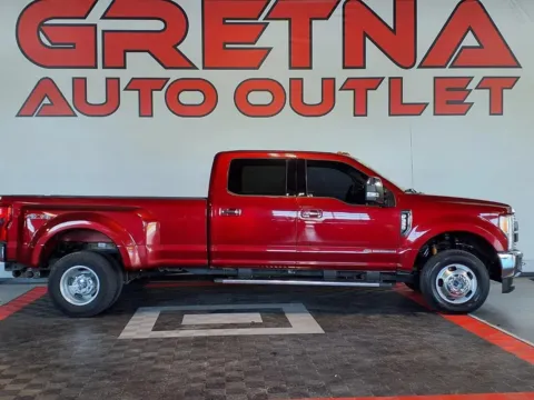 Red 2017 Ford Super Duty F-350 DRW Lariat for sale in Gretna, NE