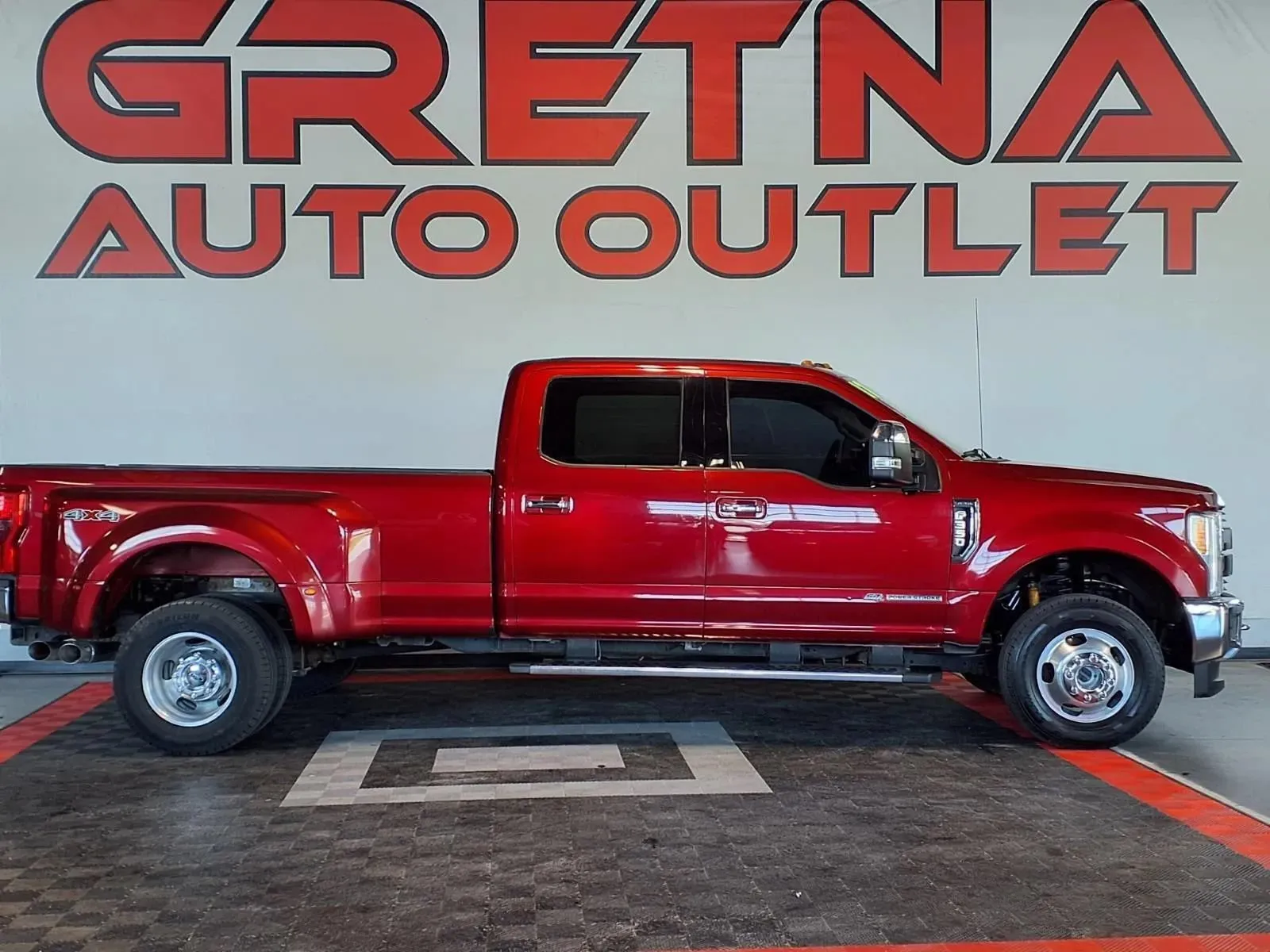 Red 2017 Ford Super Duty F-350 DRW Lariat for sale in Gretna, NE