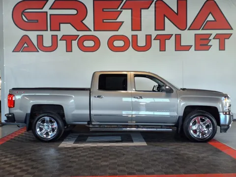 Brown 2017 Chevrolet Silverado 1500 LTZ for sale in Gretna, NE