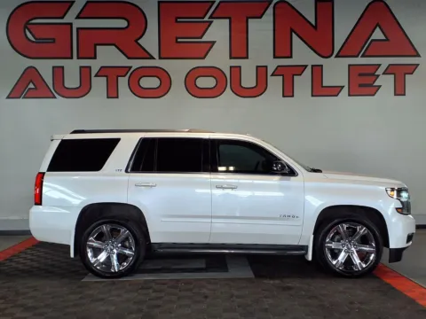 White 2016 Chevrolet Tahoe LTZ for sale in Gretna, NE
