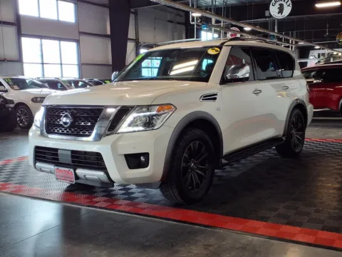 Another view of 2018 Nissan Armada Platinum for sale in Gretna, NE at Gretna Auto Outlet