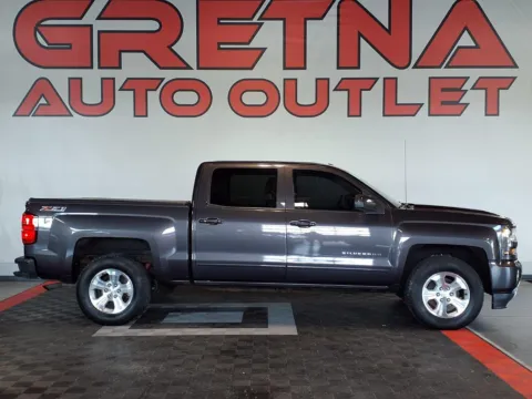 Gray 2016 Chevrolet Silverado 1500 LT Z71 for sale in Gretna, NE