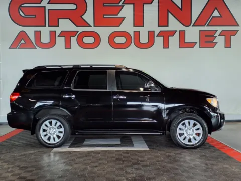 Black 2016 Toyota Sequoia Platinum for sale in Gretna, NE