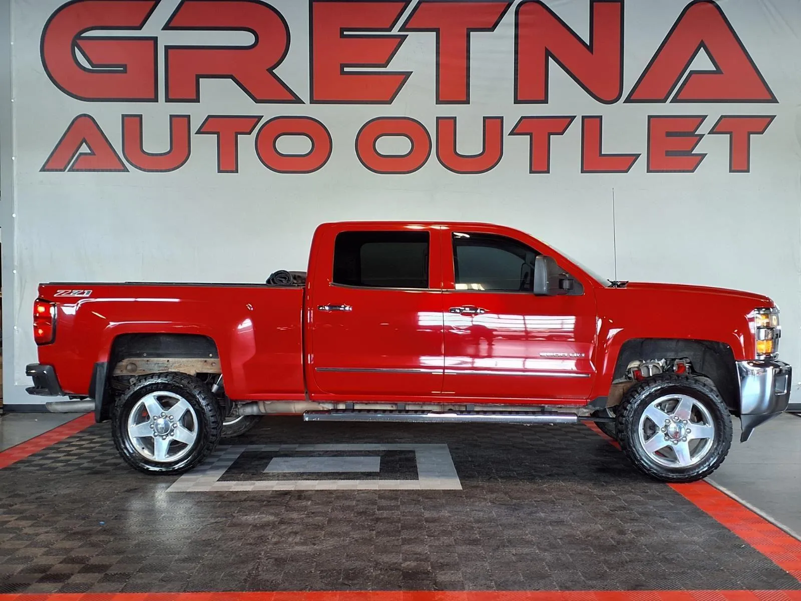 Red 2015 Chevrolet Silverado 2500HD LTZ for sale in Gretna, NE