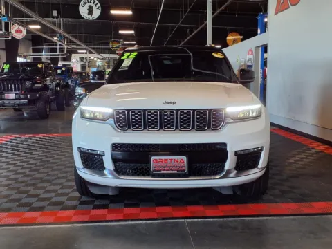 Photos of 2022 Jeep Grand Cherokee L Summit for sale in Gretna, NE at Gretna Auto Outlet