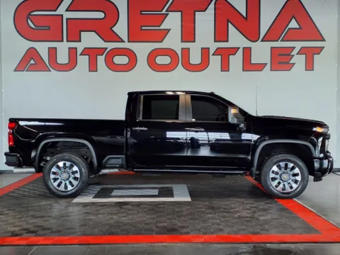 Black 2024 Chevrolet Silverado 2500HD Custom for sale in Gretna, NE