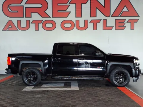 Black 2016 Chevrolet Silverado 1500 LTZ for sale in Gretna, NE