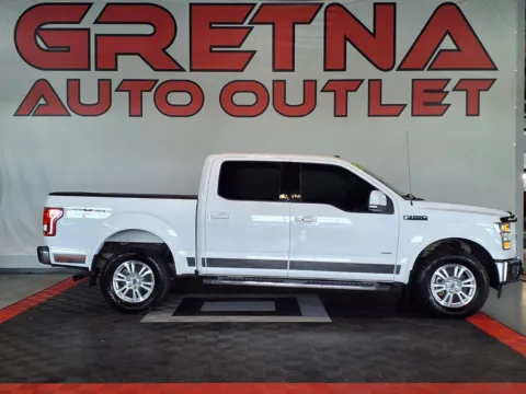 White 2017 Ford F-150 Lariat for sale in Gretna, NE