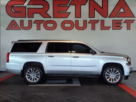 Silver 2017 Chevrolet Suburban LT for sale in Gretna, NE