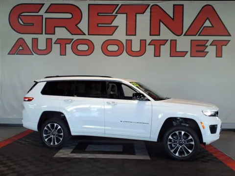 White 2023 Jeep Grand Cherokee L Overland for sale in Gretna, NE