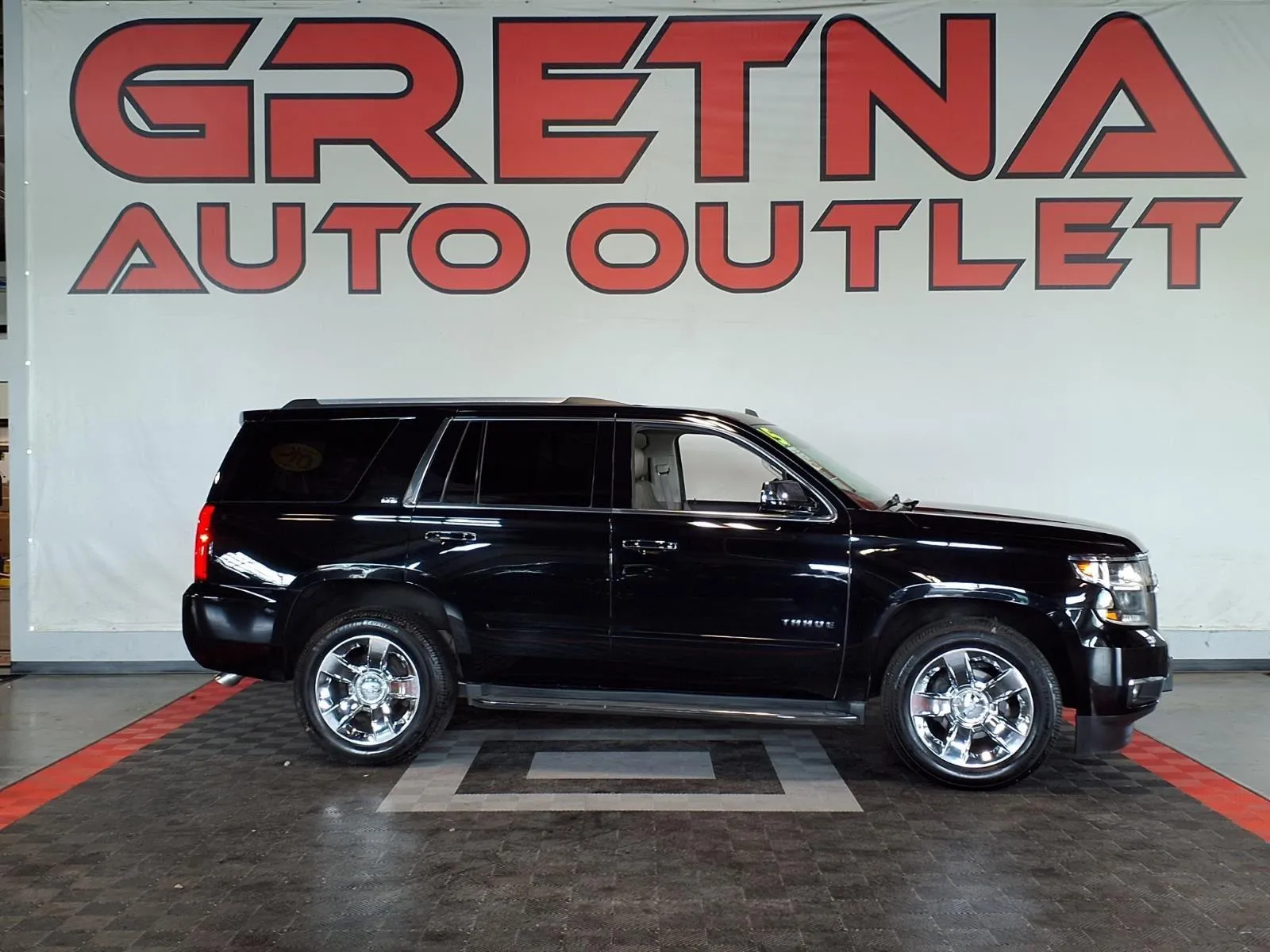 Black 2015 Chevrolet Tahoe LTZ for sale in Gretna, NE