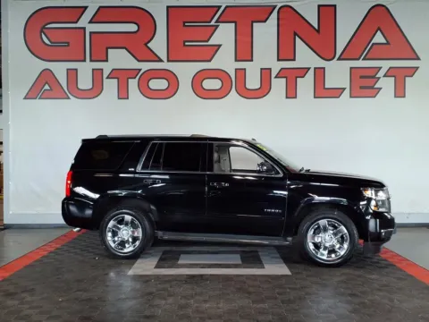 Black 2015 Chevrolet Tahoe LTZ for sale in Gretna, NE