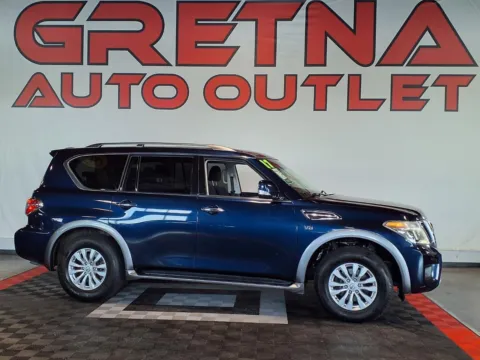 Blue 2017 Nissan Armada SV for sale in Gretna, NE