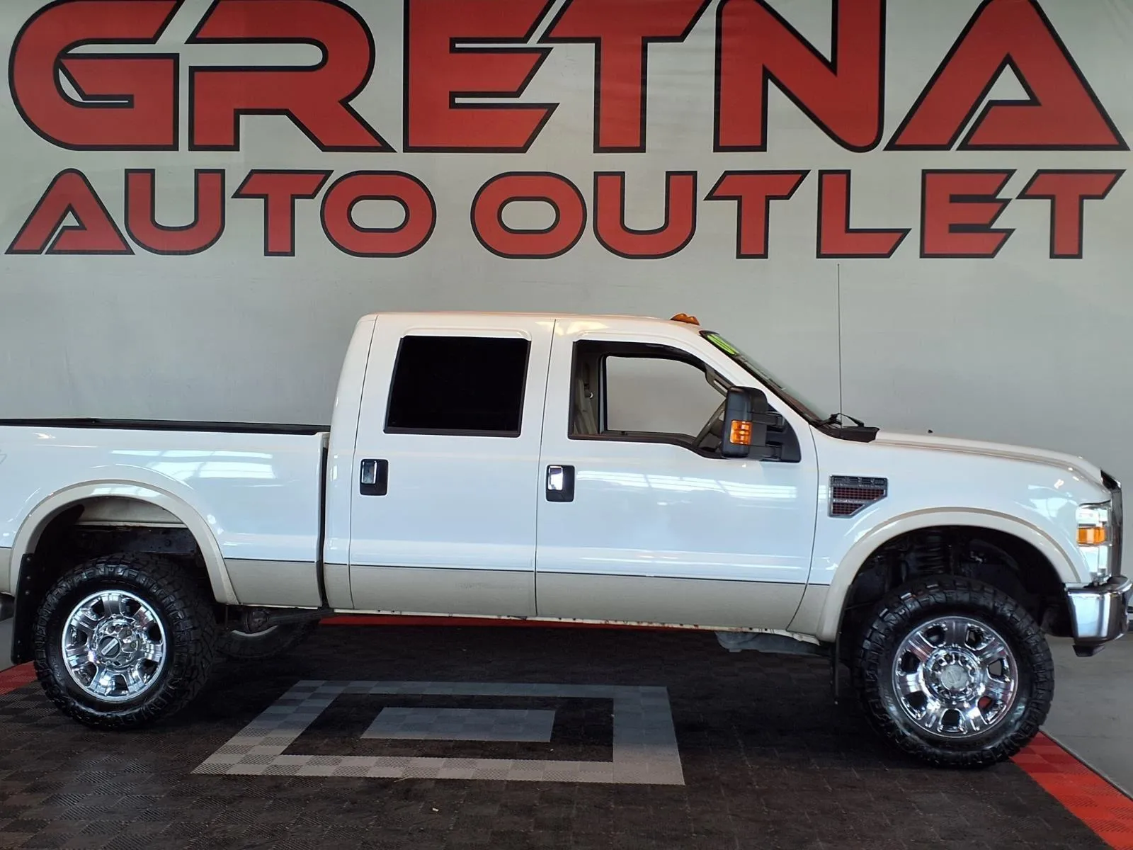 White 2008 Ford F-350 Super Duty Lariat for sale in Gretna, NE