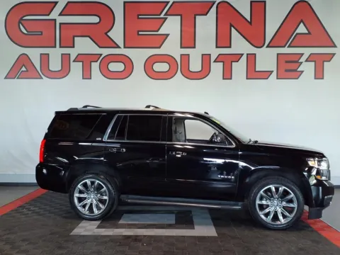 Black 2016 Chevrolet Tahoe LTZ for sale in Gretna, NE