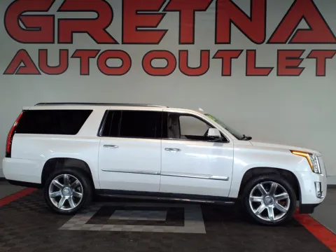 White 2020 Cadillac Escalade ESV Luxury for sale in Gretna, NE