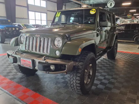 More photos of 2016 Jeep Wrangler Unlimited Sahara at Gretna Auto Outlet, NE