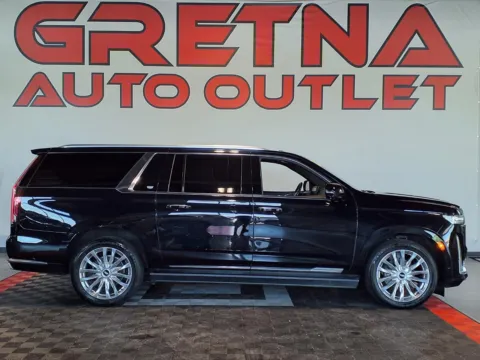 Black 2021 Cadillac Escalade ESV Premium Luxury for sale in Gretna, NE