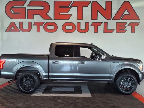 Gray 2018 Ford F-150 Platinum for sale in Gretna, NE