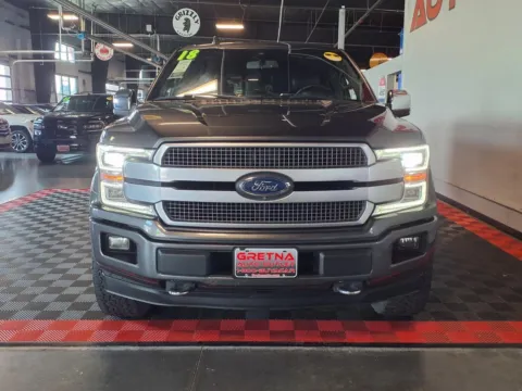 Another view of 2018 Ford F-150 Platinum for sale in Gretna, NE at Gretna Auto Outlet