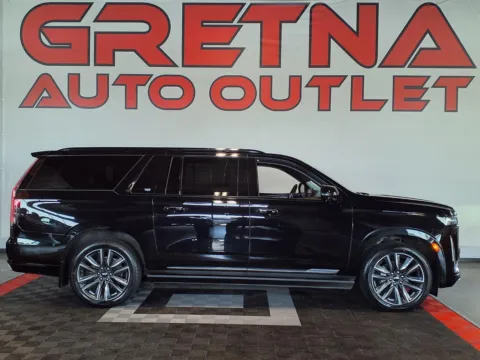 Black 2021 Cadillac Escalade ESV Sport Platinum for sale in Gretna, NE