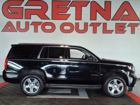 Black 2018 Chevrolet Tahoe LT for sale in Gretna, NE