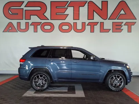 Blue 2021 Jeep Grand Cherokee 80th Anniversary Edition for sale in Gretna, NE