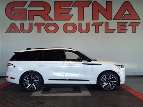 White 2025 Lincoln Aviator Black Label for sale in Gretna, NE