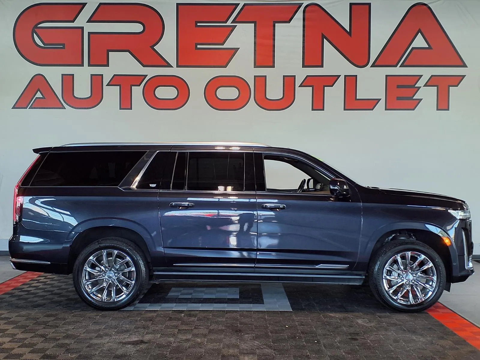 Gray 2023 Cadillac Escalade ESV Premium Luxury for sale in Gretna, NE