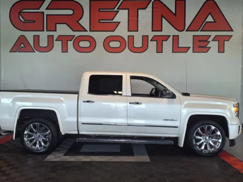 White 2015 GMC Sierra 1500 Denali for sale in Gretna, NE