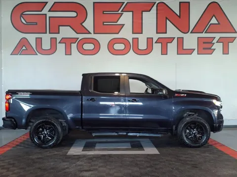 Gray 2022 Chevrolet Silverado 1500 LT Trail Boss for sale in Gretna, NE